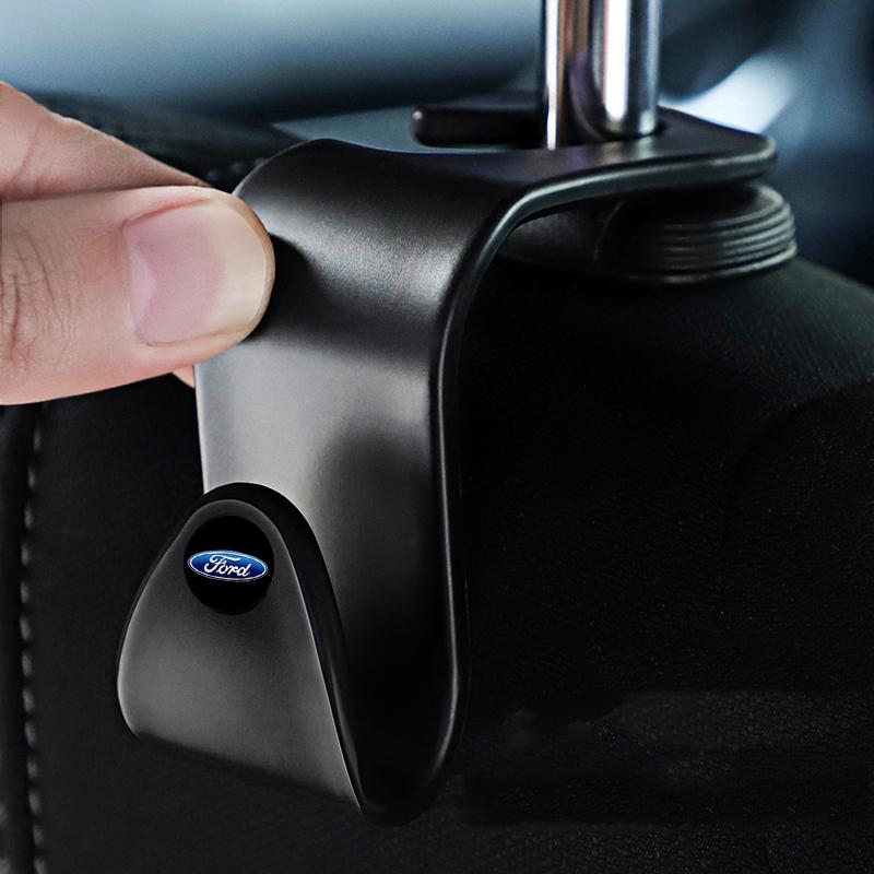 Product Introduction of 4PCS/8PCS Car Seat Back ABS Hook Multi-function Creative Hidden Hook Storage Accessories Suitable for Ford Ranger Mustang Ecosport Everest Focus Fiesta Explorer 10