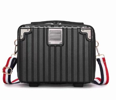 (Deal 1k) Cốp Đựng Mỹ Phẩm Mini Times Travel Vali BT979 - Hộp Vali Mini - Khóa Kéo Ti Mi Chắc Chắn - Chất Liệu Nhựa PP và ABS Cao Cấp - Dùng Đựng Đồ Da Năng, Đồ Trang Điểm, Đô Du Lịch - Kích Thước 23x17x30cm Bag Kem