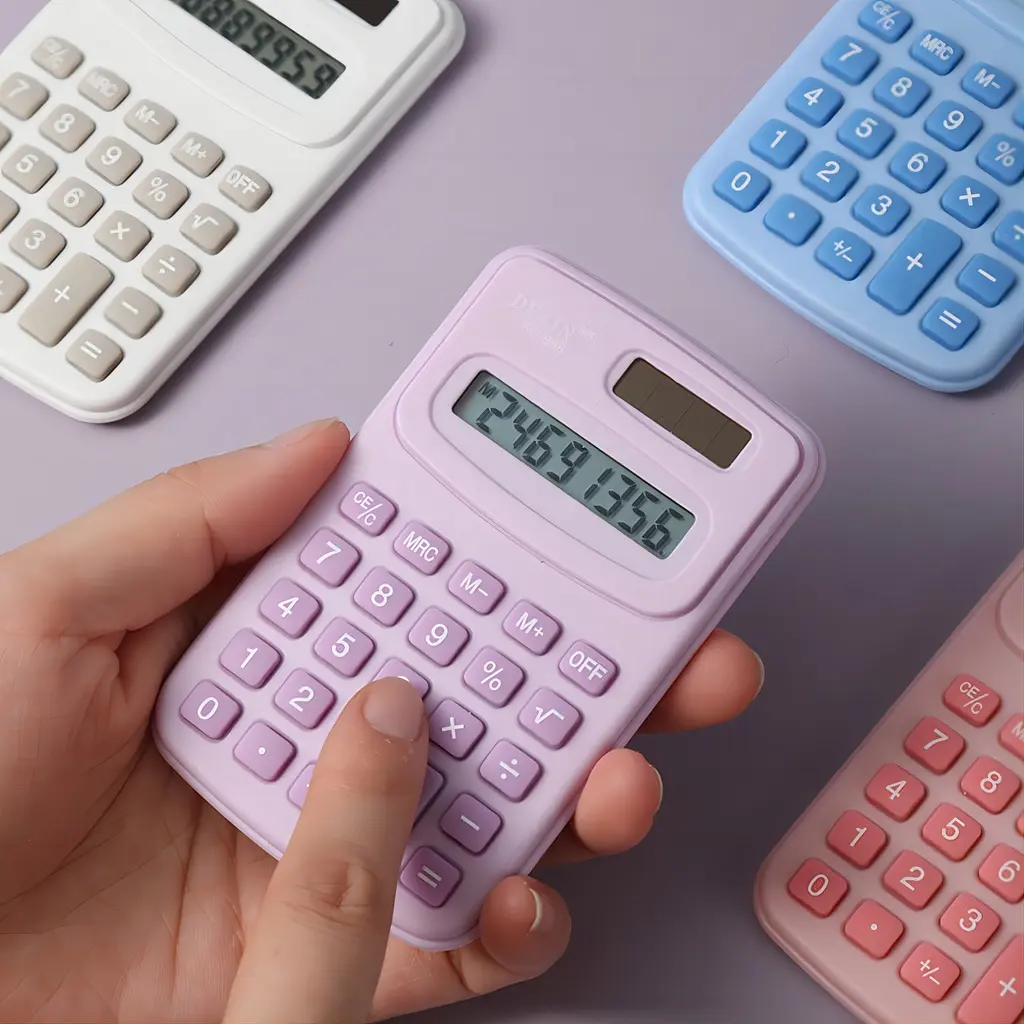Máy Tính Mini, Màu Sắc, Ngoại Hình Cao, Cầm Tay, Cầm Tay, Máy Tính Kỹ Thuật, Thích Hợp Cho Học Sinh, Văn Phòng Phẩm