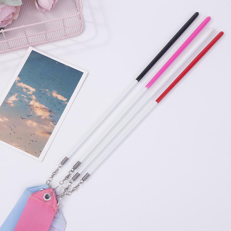 Product Introduction of 2M Dance Ribbons Rhythmic Girl Art Gymnastics Ballet Streamer Twirling Rod Rainbow Stick Sports Training Ribbon Dancer Wands 37