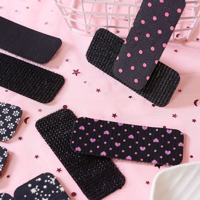 Set 2 miếng dán tóc dễ thương nhiều màu sắc cho nữ để giữ mái Cài Tóc