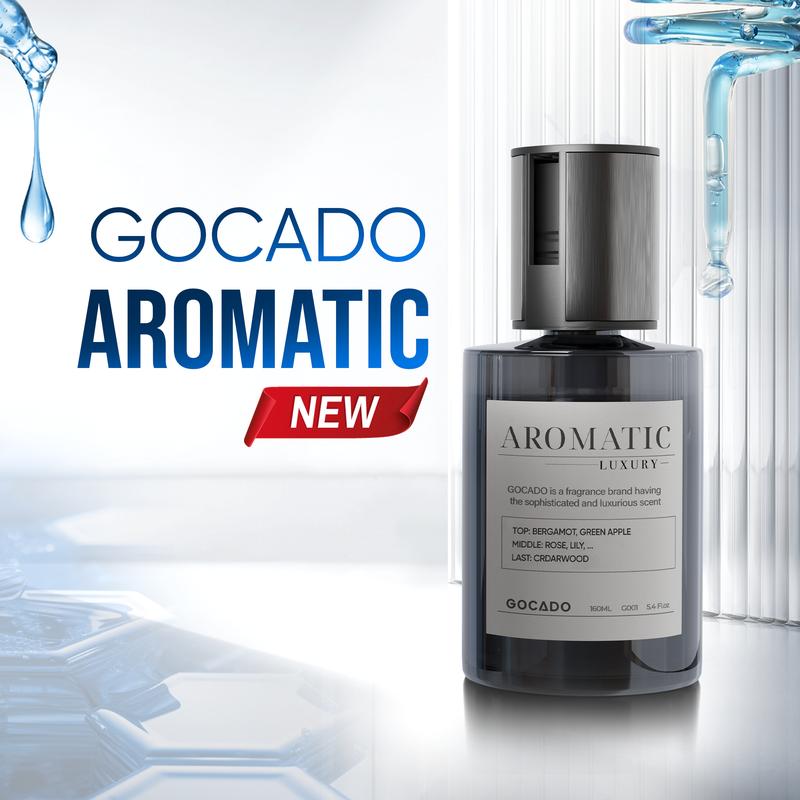 Nước Hoa Ô Tô GOCADO AROMATIC - Nước Hoa Khử Mùi Xe Hơi Cao Cấp - Hương Thơm Tươi Mát - Phụ Tùng Nội Thất