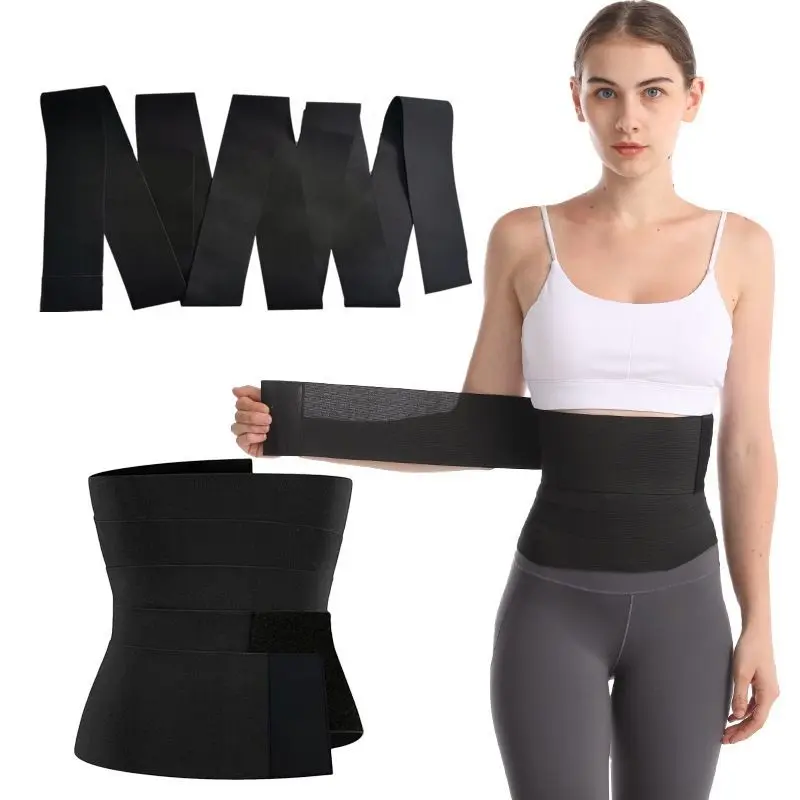 Korset lilit 4 meter Korset Penurun Berat Badan Korset Pelangsing Korset Pelangsing Pita Elastis Korset Bersalin Korset Pelindung Tulang Belakang Korset Shapewear