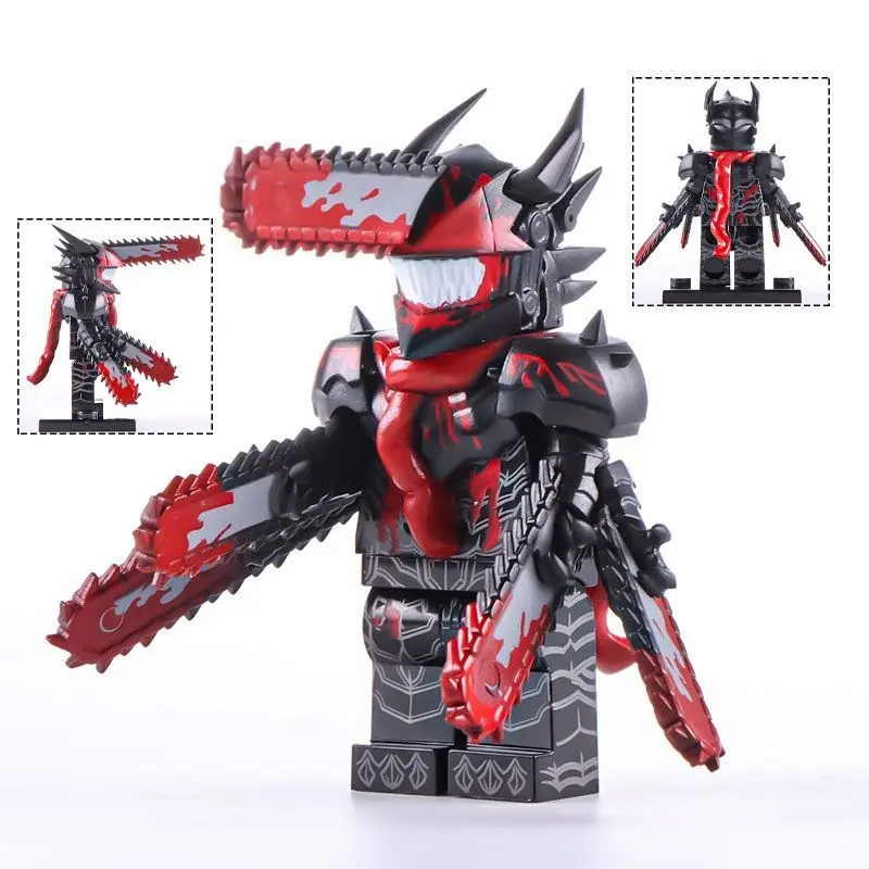 Người Cưa Xích Điện Quỷ, WM2565, Đồ Chơi Giáo Dục Lắp Ráp Khối Xây Dựng Minifigure Bên Thứ Ba, Quà Tặng Nhỏ Anime