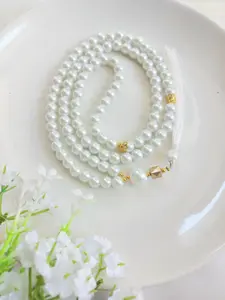 Tasbih Seserahan Cocok Untuk Souvenir Pernikahan / Tasbih 100 Butir Motif Terbaru / Tasbih Aesthetic Perlengkapan Sholat Muslim Terlaris Putih Haji Umroh Hitam