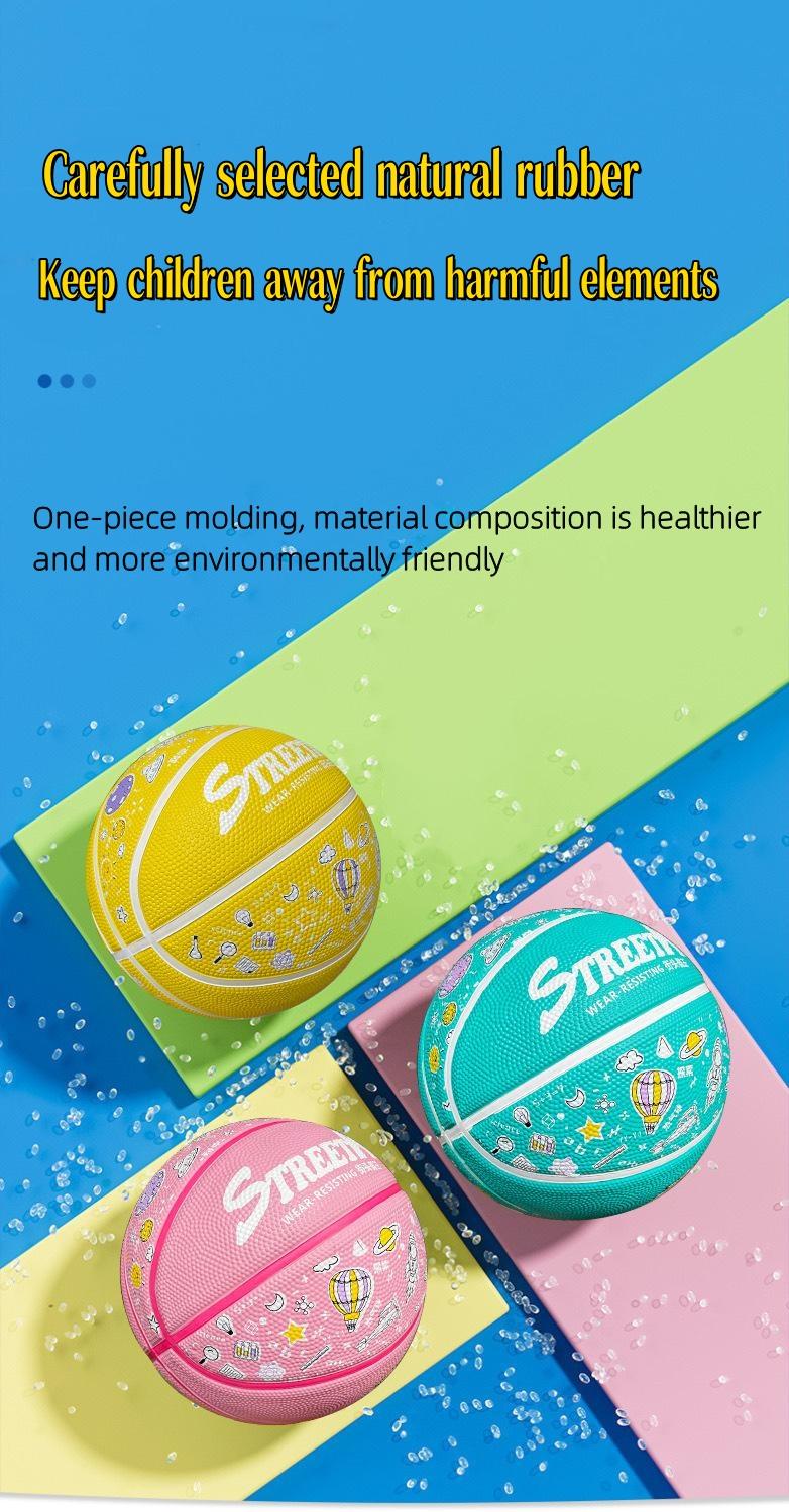 Product Introduction of Kids Basketball Size 5 (27.5″) Basketball For Youth Play Games Indoor Outdoor Sports Training Basketball For Beginners (Unisex) Children Sports Ball Equipment Cultivation Of Interests And Hobbies Muscles Development  High Quality Waterproof original ball 5