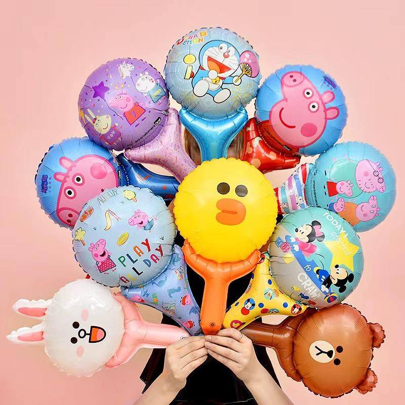 Balon Foil Tongkat / Balon Pentungan Tongkat / Balon Foil Karakter / Balon Foil tangan 0
