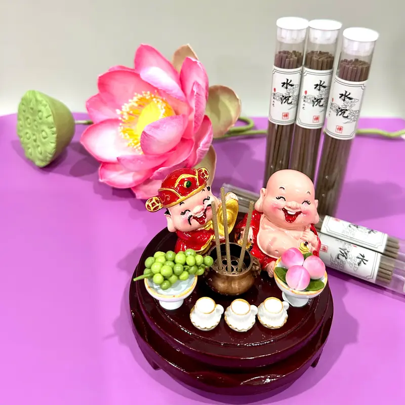 ỐNG NHANG KHÔNG TĂM MINI – Sử dụng cho lư hương mini, bàn thờ Thần tài thổ địa mini… 3