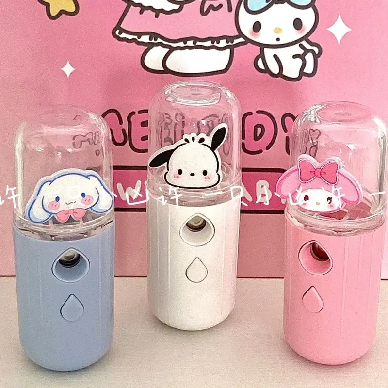 Dụng Cụ Phun Dưỡng Ẩm, Thiết Kế Hoạt Hình Sanrio, Xịt Dưỡng Ẩm Nano, Dụng Cụ Hữu Ích, Cầm Tay Và Cầm Tay, Giảm Nhiệt, Thích Hợp Để Trang Trí Mặt Và Máy Tính Để Bàn, Bán Chạy Năm 2025, 7674 Người Vinh Danh 4