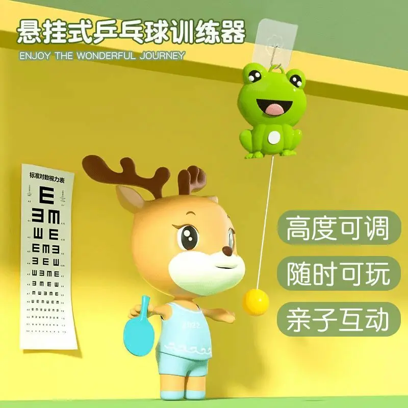 Huấn Luyện Viên Tập Bóng Bàn Treo, Dành Cho Trẻ Em, Vợt Bóng Bàn, Sử Dụng Trong Nhà, Dụng Cụ Phối Hợp Kích Thích Giác Quan Tại Nhà, Phối Hợp Tay-Mắt 1