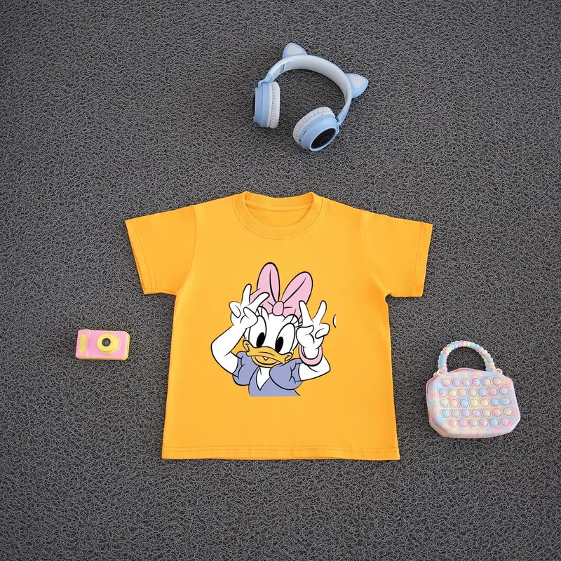 Kaos Anak Motif DAISY / Kaos Anak Print DTF / Kaos Anak Premium / Kaos Anak Unisex Fashion 5