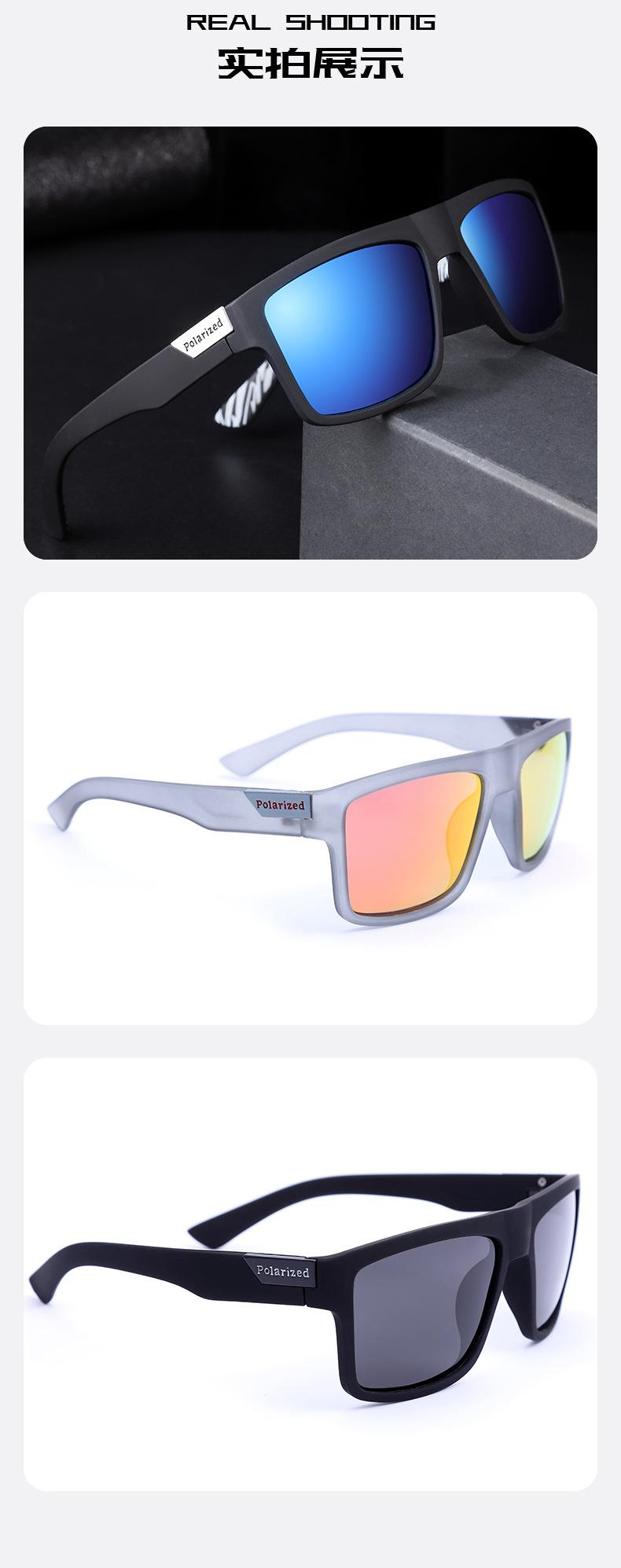 Product Introduction of Fashion Retro Unisex Polarized Glasses Outdoor Travel Fishing Shading Sunscreen Sun-Shade Glasses Glasses 9
