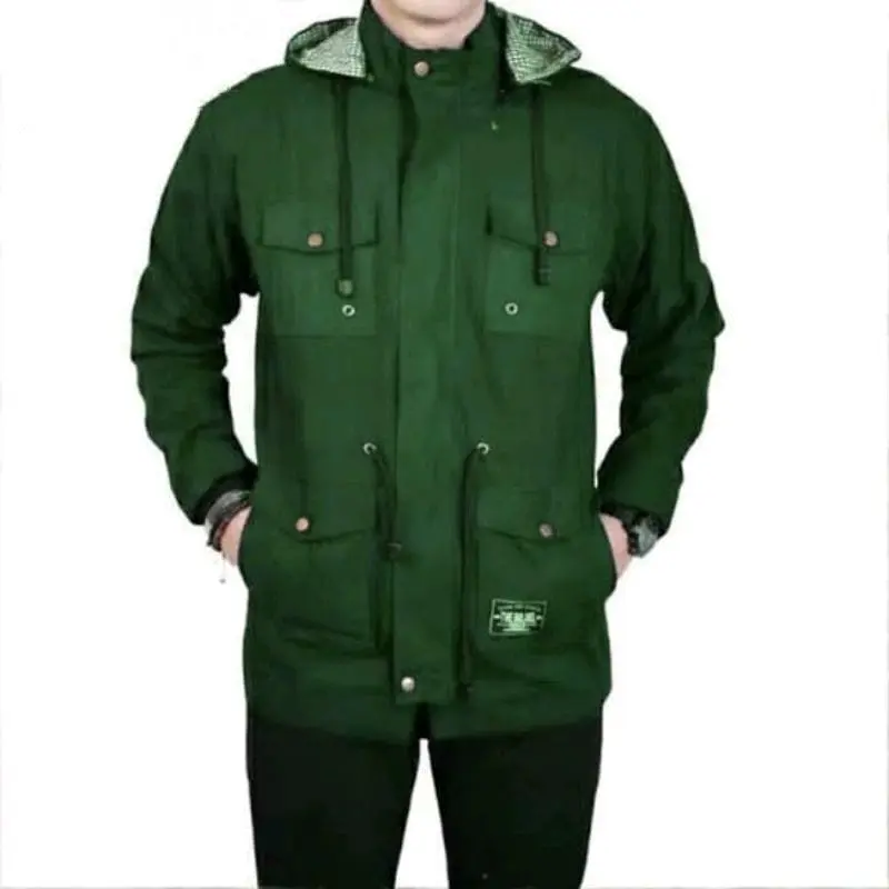Jaket Parka Loreng Canvas Unisex Premuim Quality 5