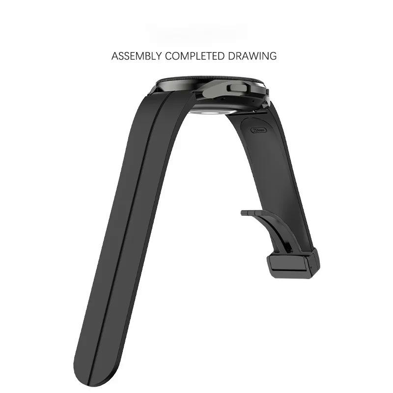 Product Introduction of Popular Magnetic silicone straps for Samsung Galaxy Watch 6 Classic 43mm 47mm silicone watch band for 5 pro 45mm watch 4 15