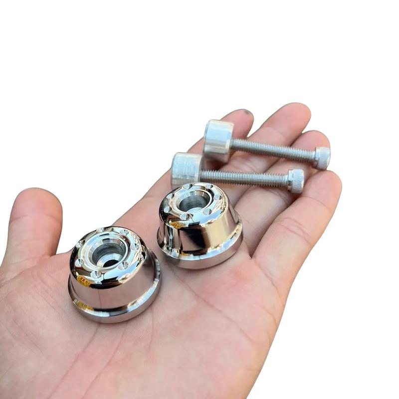 Gù Inox Mẫu Thái Tặng Kèm Bao Tay - Phụ Tùng Xe Máy Sang Trọng Cao Su Phụ Kiện ocinox 304 gù vario 125 gùino x304