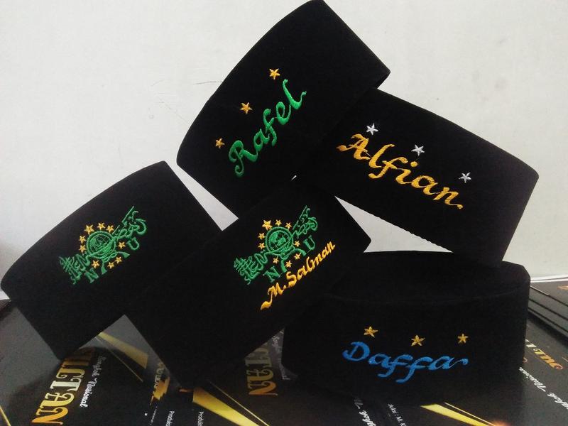 Product Introduction of peci NU free bordir nama anak sampe dewasa(bisa riquest nama) 0