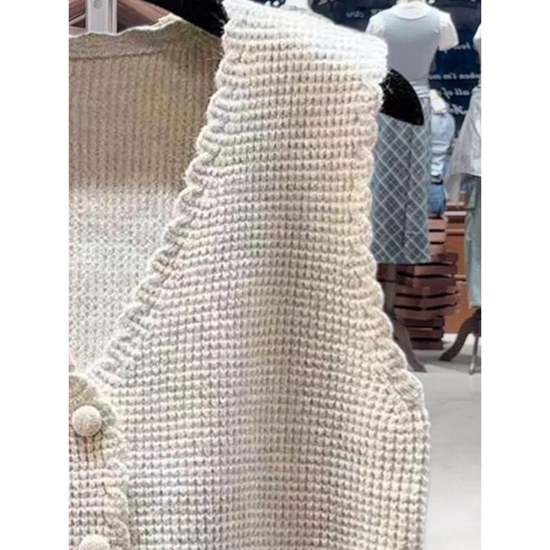 Áo Vest Dệt Kim Cổ Chữ V, Thương Hiệu Nổi Tiếng Pháp Độc Quyền, Áo Khoác Ngoài Mùa Thu, Áo Vest Áo Len Không Tay Áo Vest, 2024, Quốc Tế Thương 2