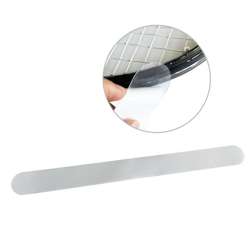 Clear Racket Protector Tennis Rackets Paddle Head Protections Tape Racquet Head Edge Guard ...