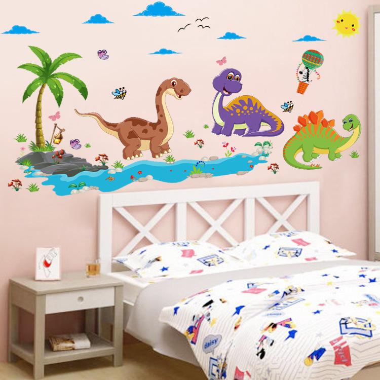Đề can hình dán tường khủng long trang trí phòng cho bé Decor Decal 1