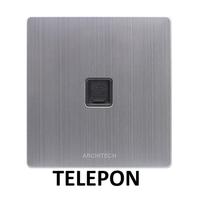 Gambar Architech Venus A69-E01 Stop Kontak/OUTLET/JACK Telepon - TELEPONE dari ARCHITECH INDONESIA Kota Administrasi Jakarta Utara 3 Tokopedia