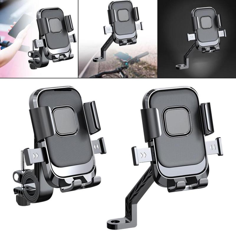 Generic Motorcycle Phone Mount Phone Stand Stable 360 Rotatable Bike Phone Holder for  Cycling Riders Motorcycle Scooter 3