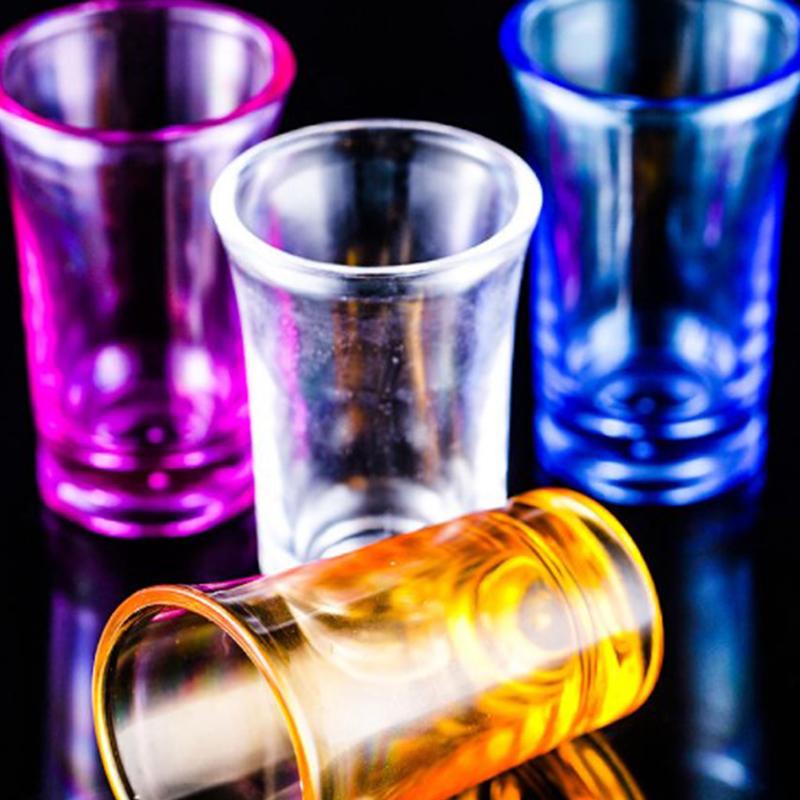 Product Introduction of [RSW]4Pcs 0.5 ounce heavy duty sht glasses machine made lead free glass liquor glass Drinkware Plastic 40