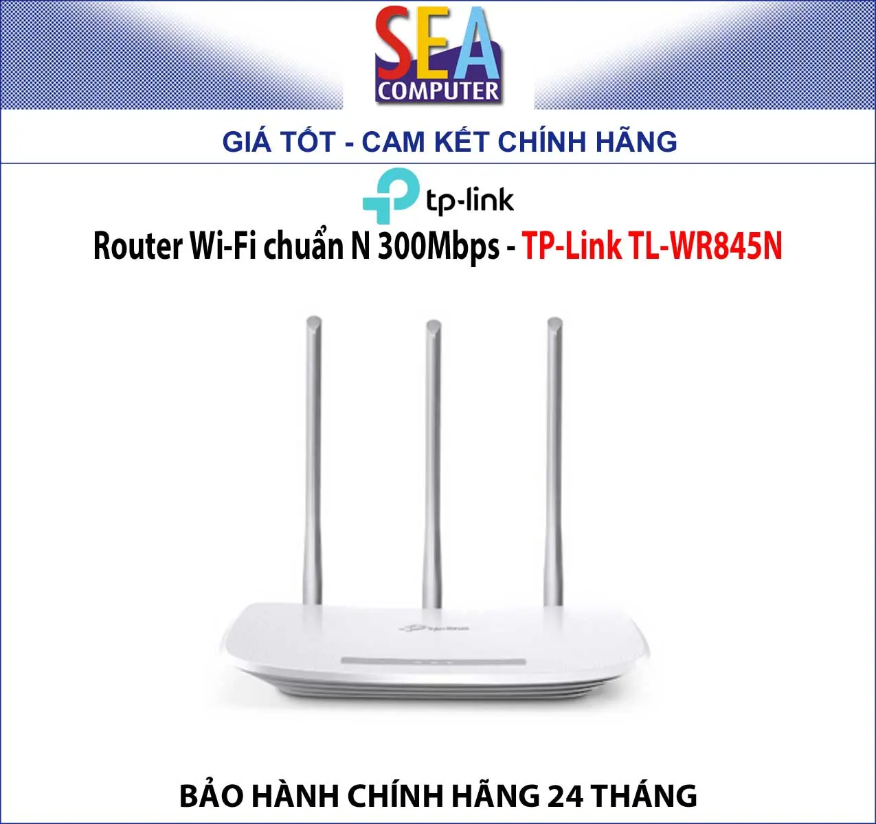Router Wi-Fi chuẩn N 300Mbps - TP-Link TL-WR845N