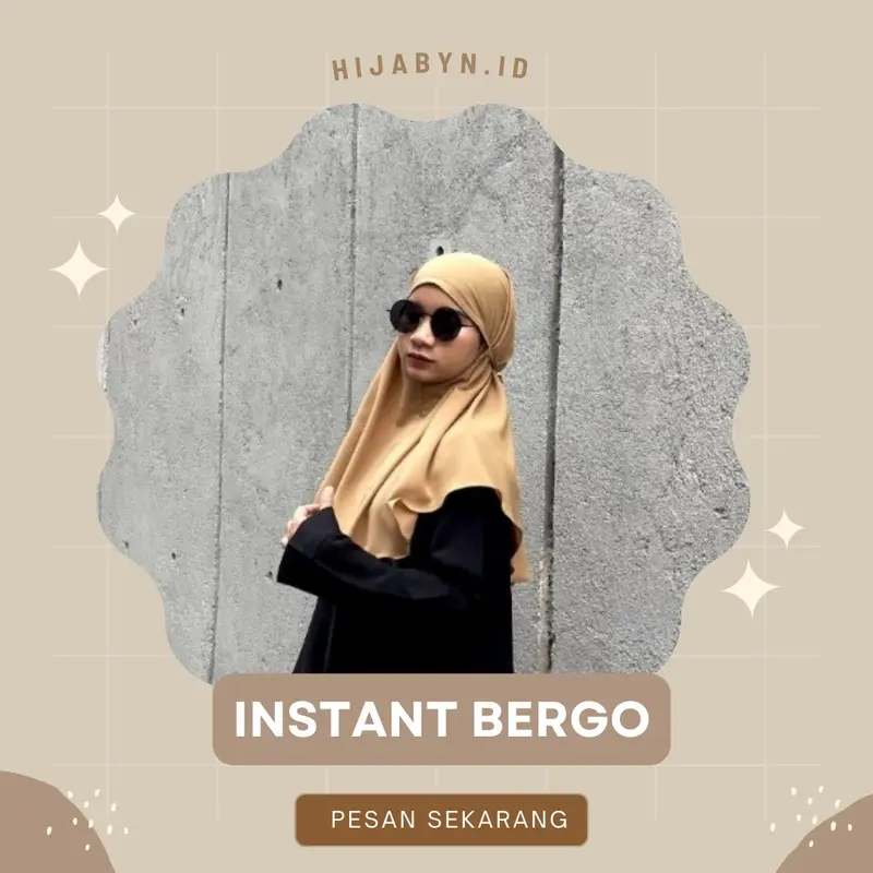 Hijab Bergo Premium || Instant Bergo 0