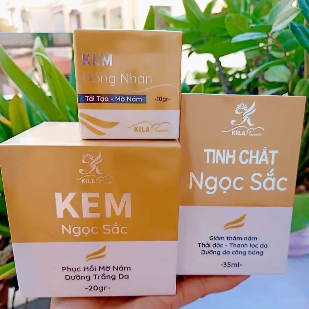 Bộ 3 Dưỡng Trắng Mờ Nám killa