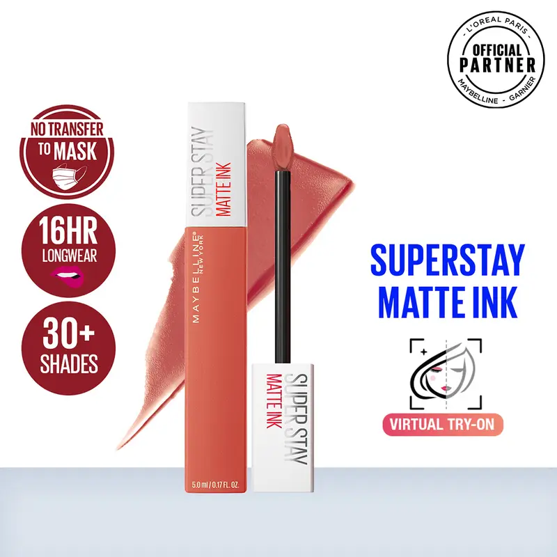 Maybelline Superstay Matte Ink Tahan Hingga 16 jam 0
