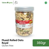 Gambar Muesli Rolled Oats JAR Royal 350gr dari Sukses Organic Kota Tangerang Selatan 2 Tokopedia
