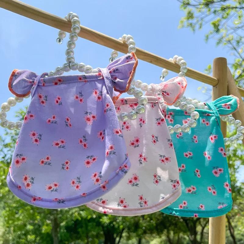 Áo Vest Mùa Hè Cho Chó chó Con, Tay Phồng, Thiết Kế Hoa, Thích Hợp Cho XS-XL, Phong Cách Teddy Bichon Ngọt Ngào, Trang Phục Mùa Xuân, Đồ Dùng Quần Áo Thú Cưng, Váy Bong Bóng Cho Thú Cưng Mùa Hè 0
