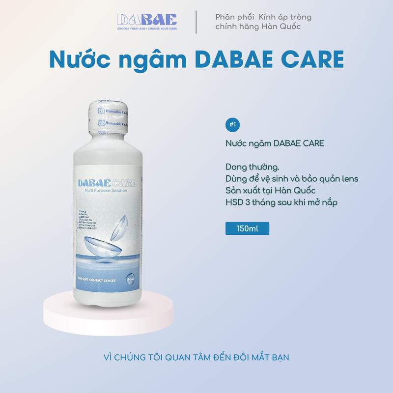  Dabae - Nước ngâm Lens Dabae Care 150ml - Dung tích 150ml 