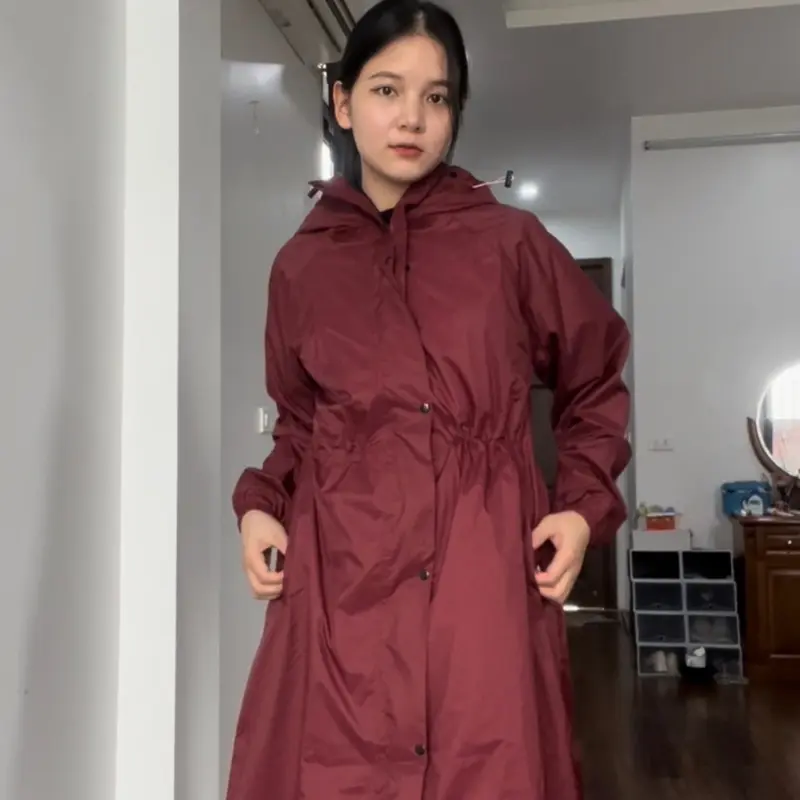 Áo mưa măng tô chống nước 2