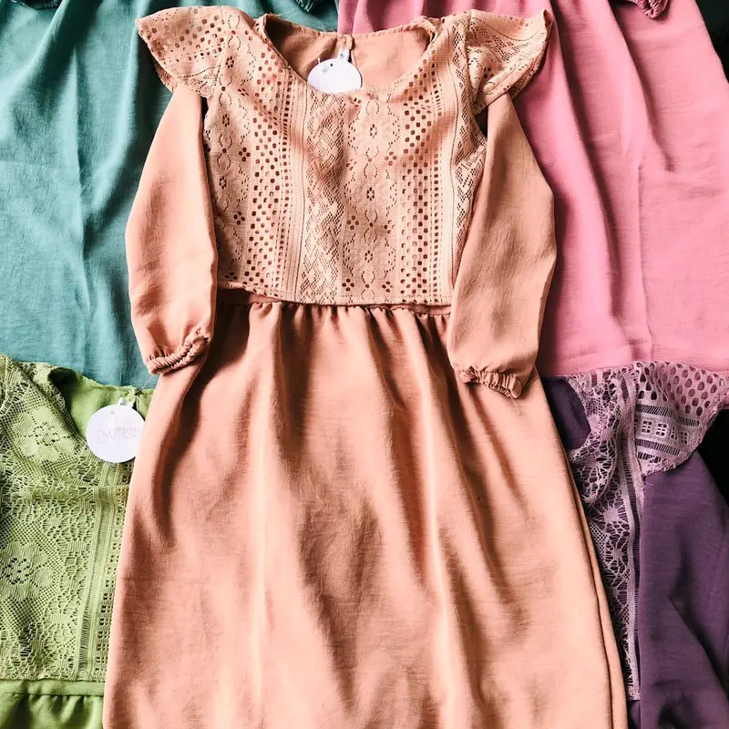 GAMIS MALIKA CRINKLE 2 - 7 tahun 4
