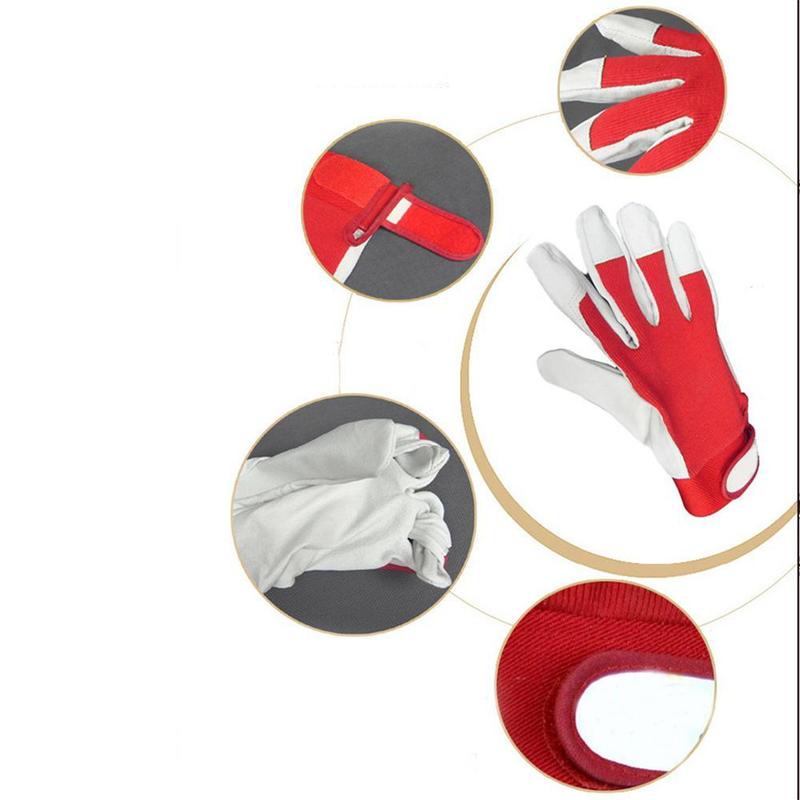Product Introduction of Breathable Gardening Gloves Durable Waterproof Toddlers Protective Non-slip Gloves Anti-stab R9E5 26