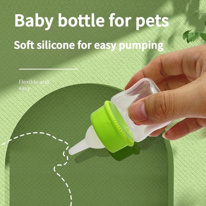 Pet small bottle pet feeder kitten feeding water newborn puppy animal bottle 60ml 0