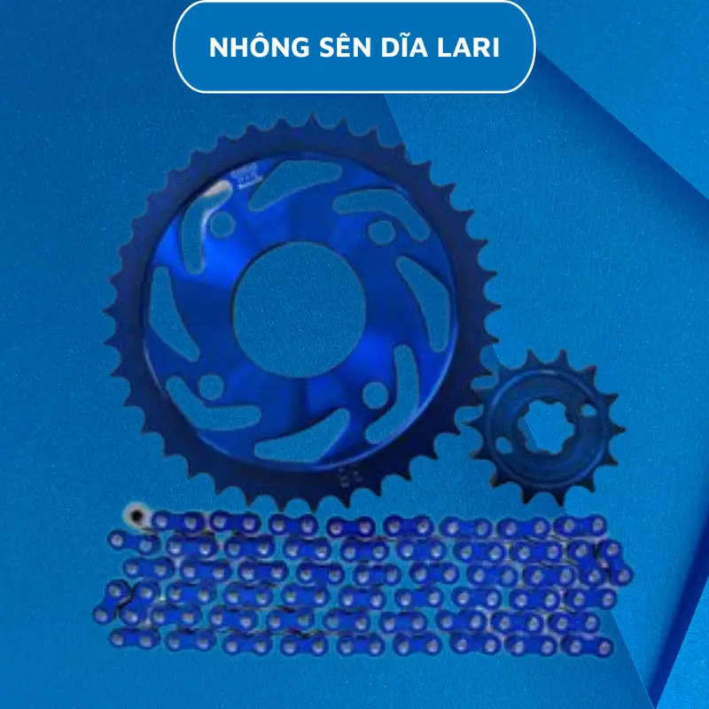 Nhông sên dĩa Raider/Satria, bộ nsd raider/satria hàng Thái Lan nhiều màu cao cấp, bảo hành 6 tháng