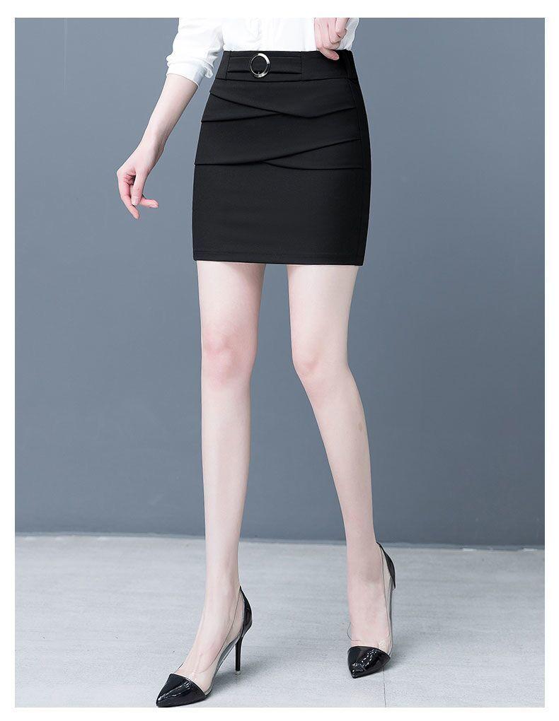 Product Introduction of Chân Váy Ngắn Cho Nữ, Cạp Cao, Co Giãn, Chân Váy Bodycon Dễ Phối Đồ Thích Hợp Cho Mùa Xuân Và Mùa Hè, Màu Đen Chuyên Nghiệp, Chân Váy Bó Sát Hàng Mới Về Năm 2024 21
