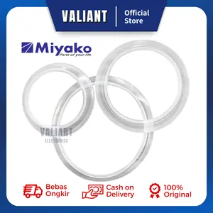 Karet Tutup Magic Com Miyako / Silikon Seal Tutup Rice Cooker 0.6 1.2 1.8 2.2 Liter [ORIGINAL SPAREPART]