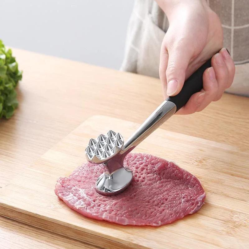 Búa dần mềm thịt bằng thép không gỉ - Búa đập thịt bò 3