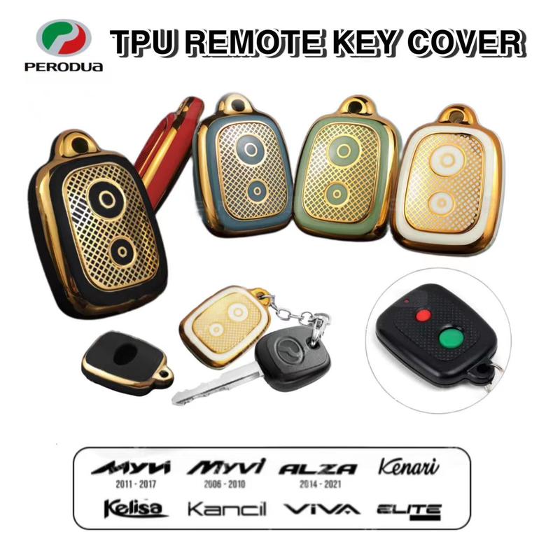 NEW] Old Perodua Premium Car Key Cover Remote Key Case Accessories