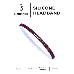 LIGHTSPEED headband sport / hairband sport / silicone headband anti slip Outdoor