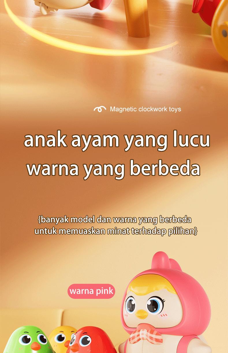 Product Introduction of Mainan Bayi Goyang, Bebek Bergerak & Berjalan, Latihan Merangkak untuk Anak 0-1 Tahun mainan bayi bunyi dan bergerak COD Toys 8