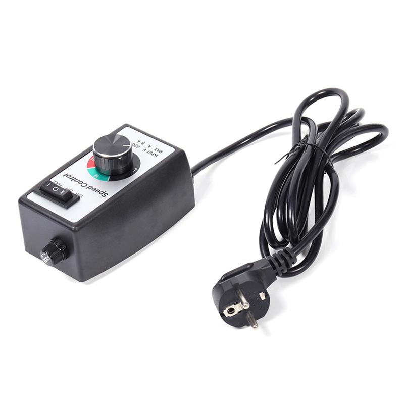 Product Introduction of Universal EU Plug 230V 8A Stepless Motor Speed Controller Adjuster Duct Fan Governor Switch Dimmer Electric Speed Regulator Electrical Accessories 63