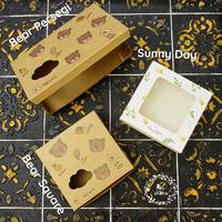 Gambar Kotak Kue Mika Paper Cake Box Korean Lunch Box Roti Donat Bolu Gulung - Bear Persegi dari Chefio Kitchenware Kota Tangerang 5 Tokopedia