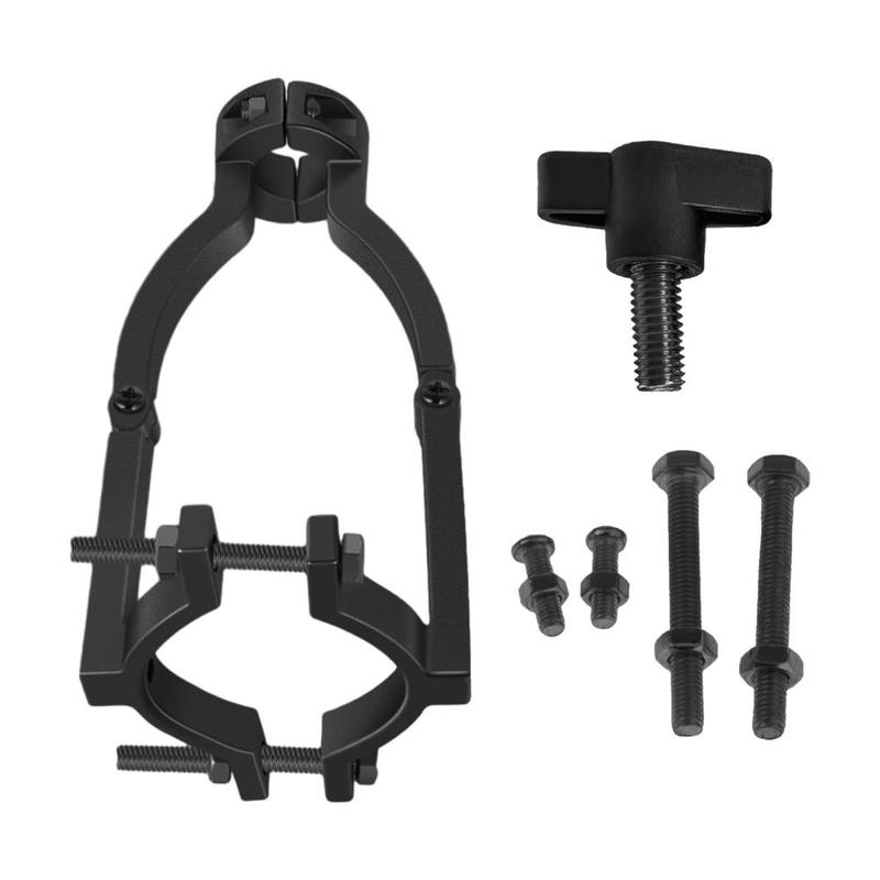 Bộ Chuyển Đổi Mũi Khoan Lỗ Vuông, Phụ Kiện Màu Đen Bền, Kẹp Đường Kính Từ 38Mm Đến 55Mm, Đính Kèm Lỗ Mộng Cho Máy Mộng