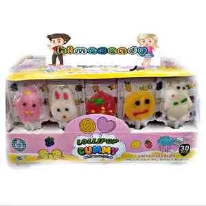 PERMEN GUMMY LOLLYPOP DSM ISI 30 PCS
