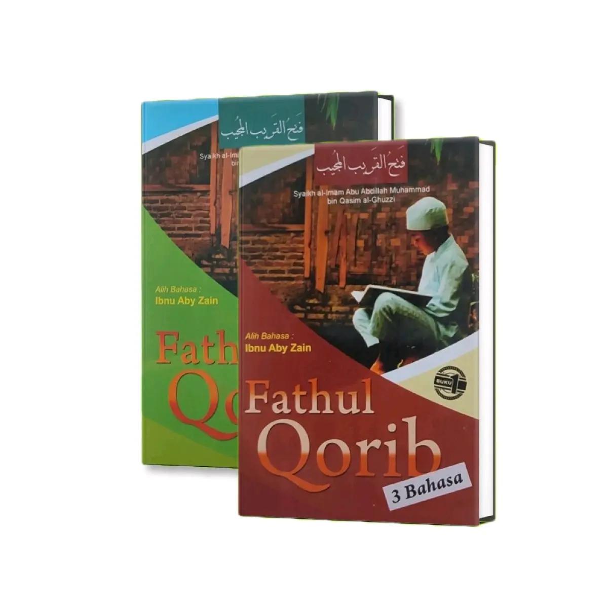 Buku islam - FATHUL QORIB SAKU / Terjemah Fathul Qorib 3 Bahasa 2 Jilid / Fathul Qorib Makna / Buku Fathul qorib Quran