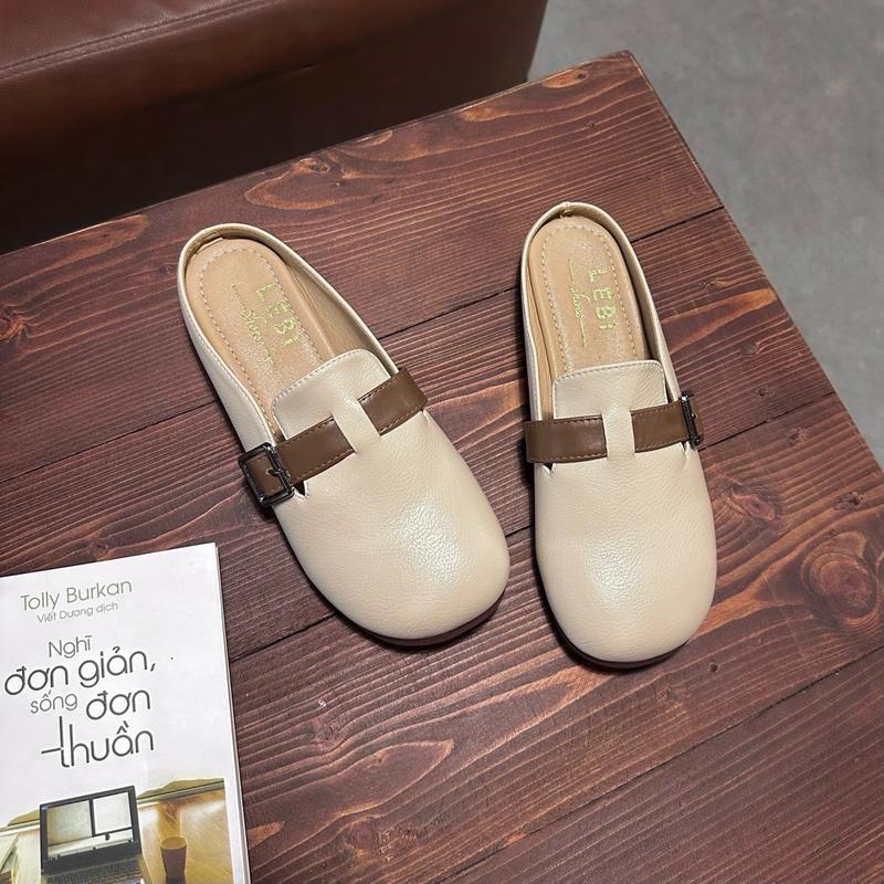 (Đế mềm) Sục bệt đai ngang phong cách Ullzang trẻ trung đế cao su mềm chống trơn  GiàY DéP